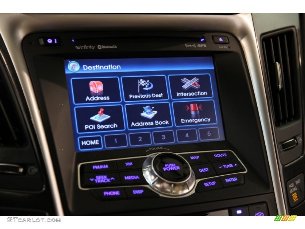 2011 Sonata Limited - Black Plum Pearl / Camel photo #12