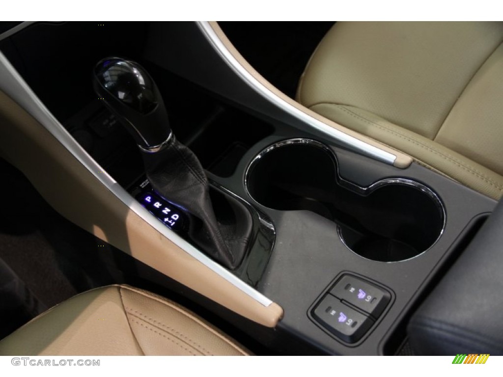 2011 Sonata Limited - Black Plum Pearl / Camel photo #16