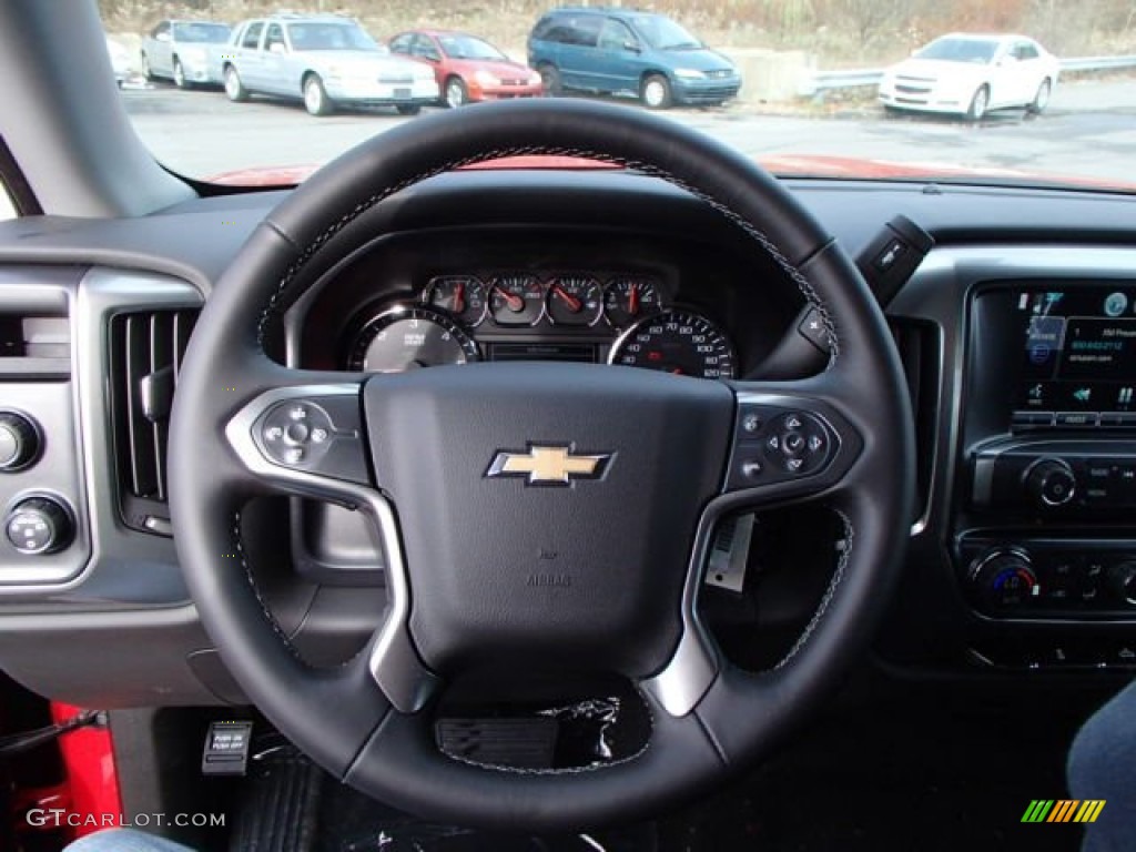 2014 Silverado 1500 LT Double Cab 4x4 - Victory Red / Jet Black photo #18