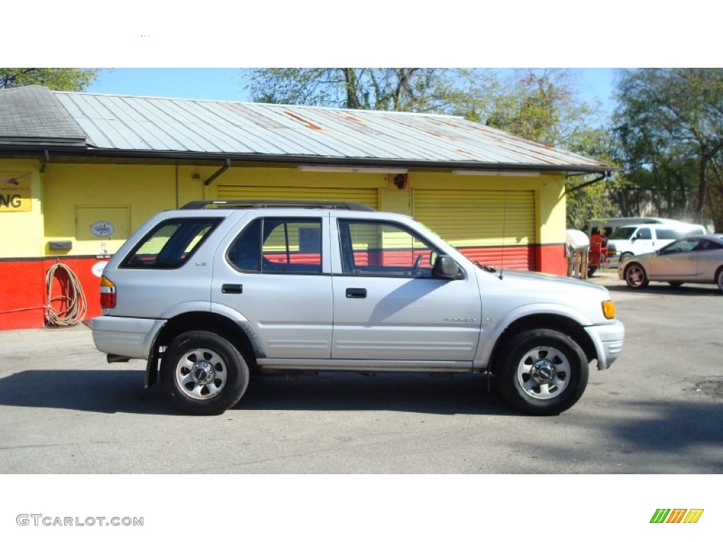 1999 Rodeo LS - Bright Silver Metallic / Gray photo #2
