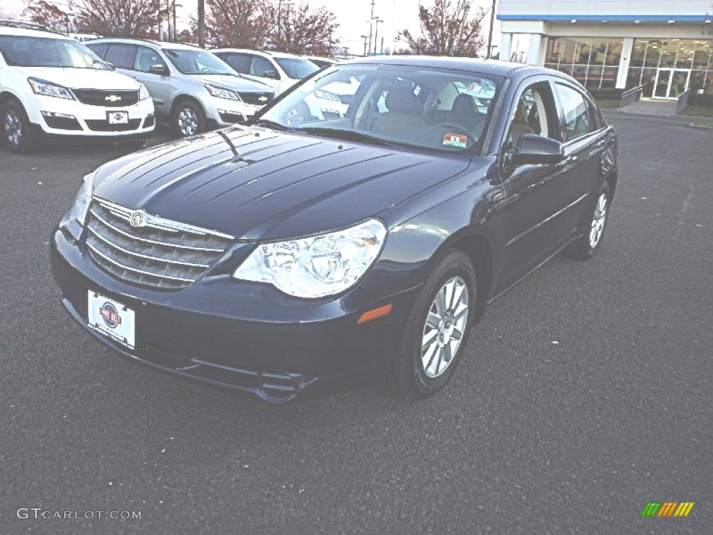 2008 Sebring LX Sedan - Modern Blue Pearl / Dark Slate Gray/Light Slate Gray photo #1