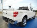 Oxford White 2014 Ford F150 Lariat SuperCab 4x4 Exterior
