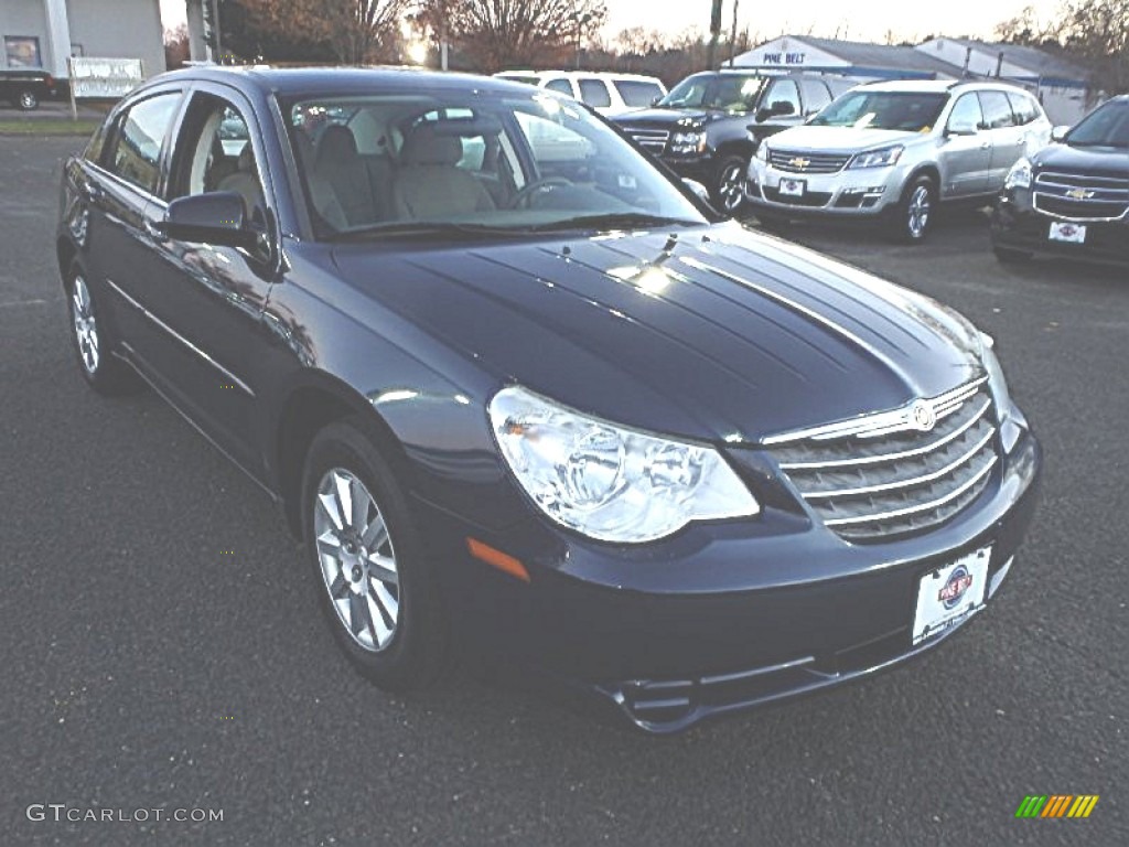 2008 Sebring LX Sedan - Modern Blue Pearl / Dark Slate Gray/Light Slate Gray photo #3