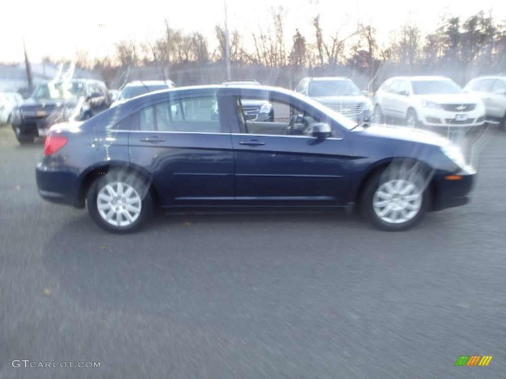 2008 Sebring LX Sedan - Modern Blue Pearl / Dark Slate Gray/Light Slate Gray photo #4