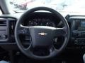 Jet Black 2014 Chevrolet Silverado 1500 WT Regular Cab 4x4 Steering Wheel