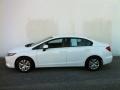 Taffeta White - Civic LX Sedan Photo No. 4