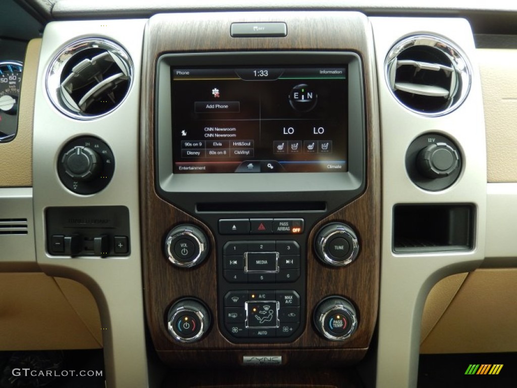 2014 Ford F150 Lariat SuperCab 4x4 Controls Photos