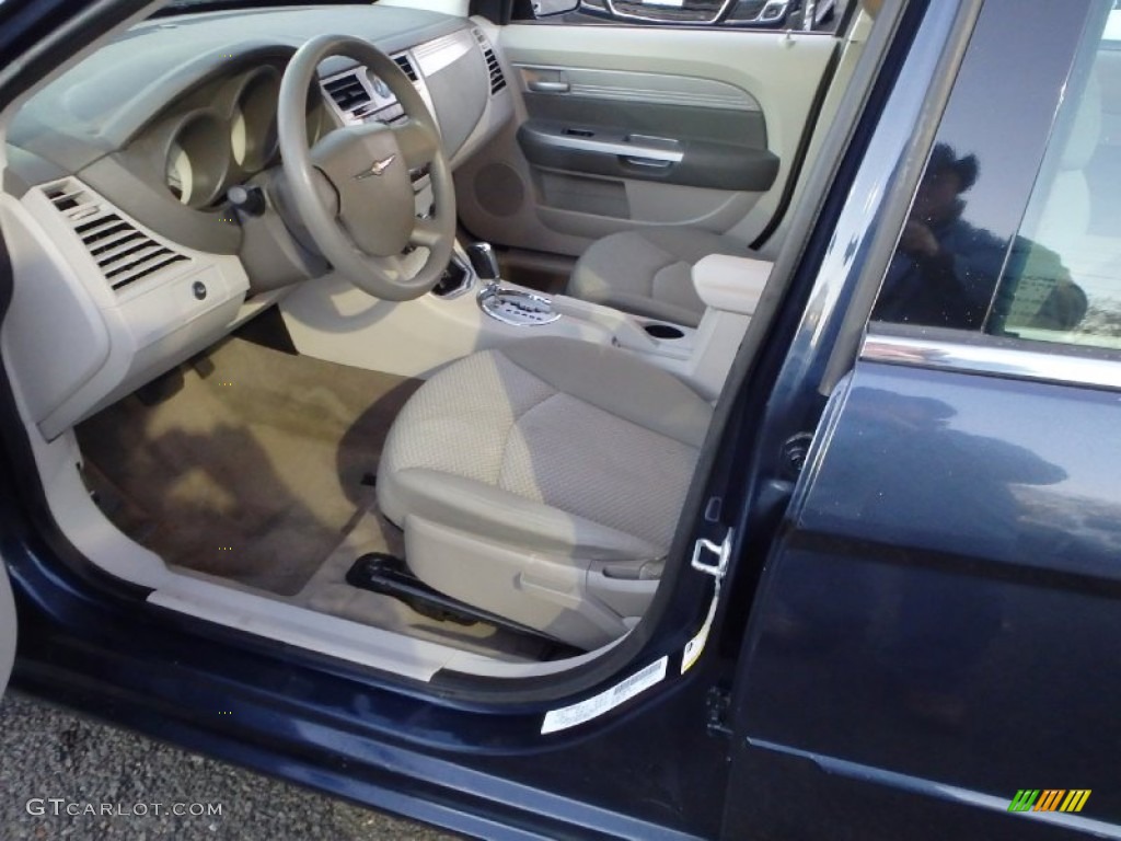 2008 Sebring LX Sedan - Modern Blue Pearl / Dark Slate Gray/Light Slate Gray photo #10