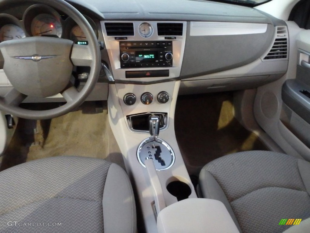 2008 Sebring LX Sedan - Modern Blue Pearl / Dark Slate Gray/Light Slate Gray photo #14