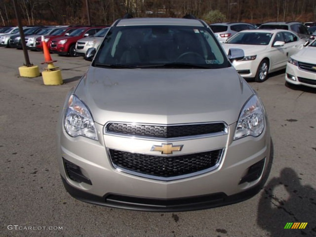 2014 Equinox LT AWD - Champagne Silver Metallic / Jet Black photo #2