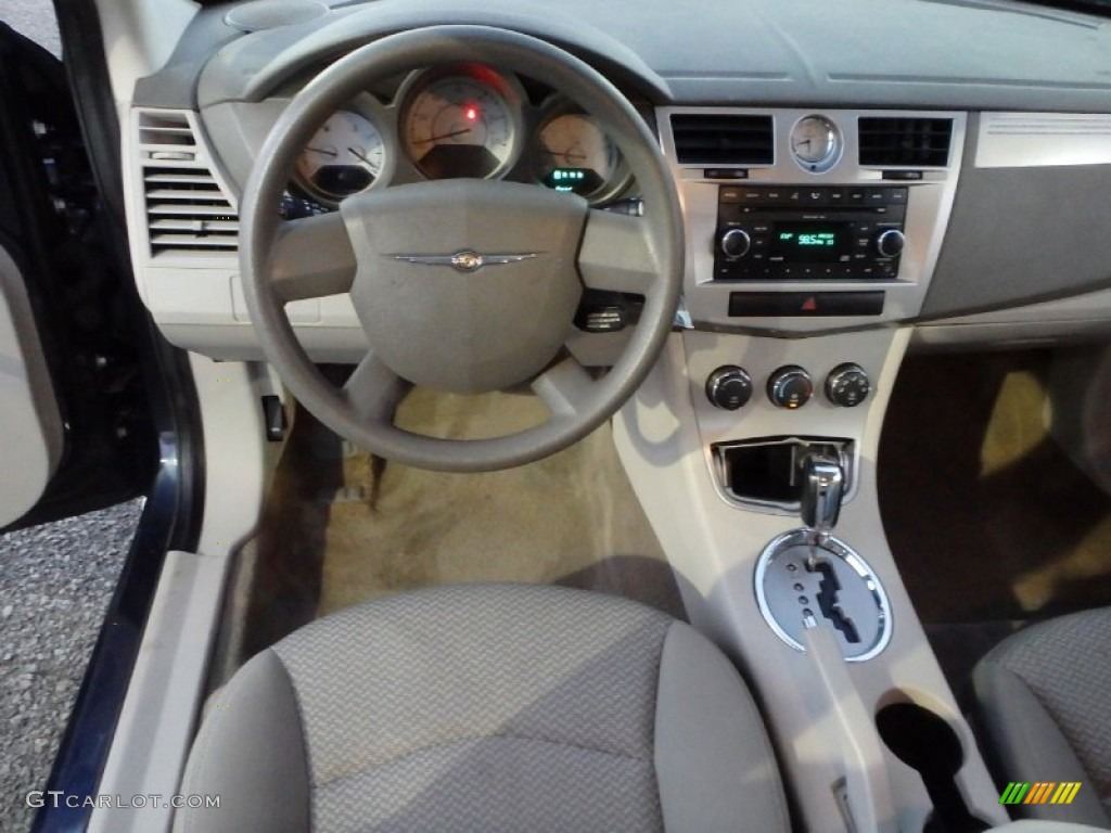2008 Sebring LX Sedan - Modern Blue Pearl / Dark Slate Gray/Light Slate Gray photo #15