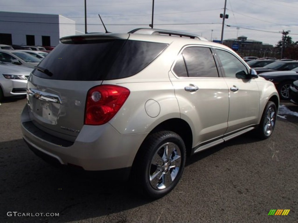 2014 Equinox LT AWD - Champagne Silver Metallic / Jet Black photo #5