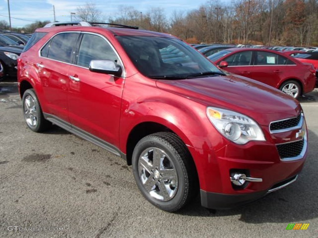 Crystal Red Tintcoat 2014 Chevrolet Equinox LTZ AWD Exterior Photo #87913734
