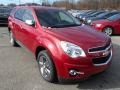 2014 Crystal Red Tintcoat Chevrolet Equinox LT AWD  photo #3