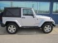 2010 Bright Silver Metallic Jeep Wrangler Sahara 4x4  photo #6