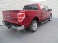 2013 Ruby Red Metallic Ford F150 XLT SuperCrew  photo #4