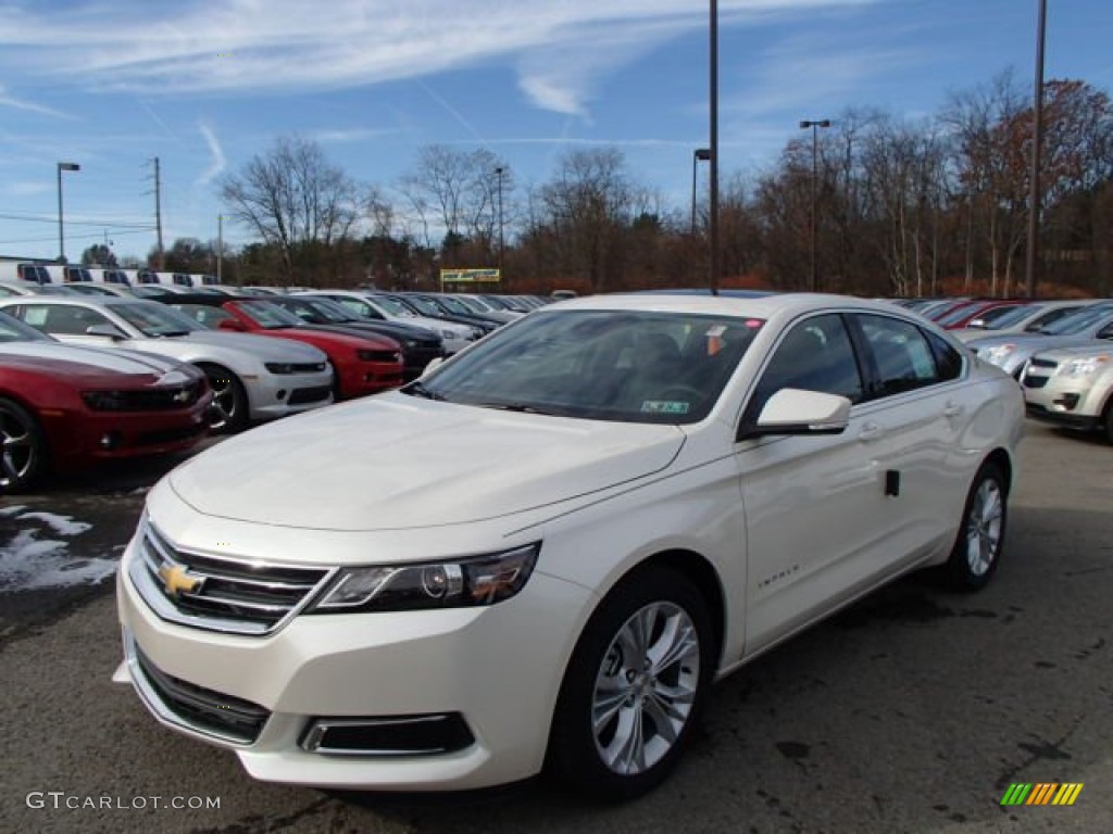 2014 Impala LT - White Diamond Tricoat / Jet Black photo #1