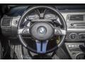 2004 BMW Z4 Black Interior Steering Wheel Photo