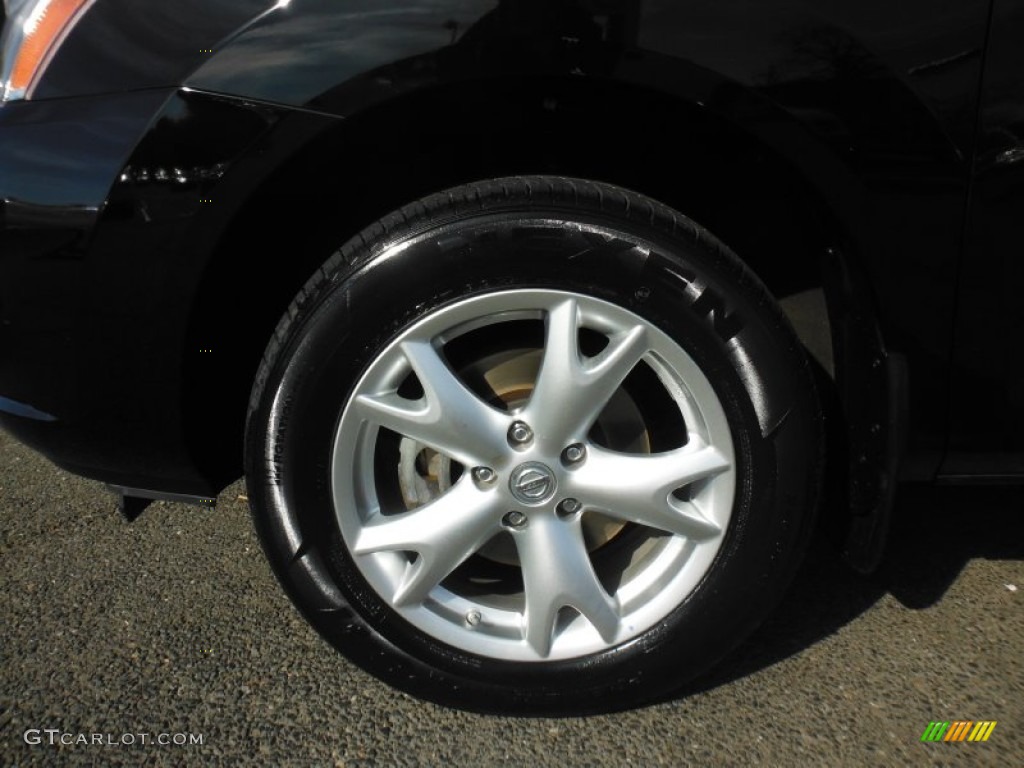 2011 Rogue SV AWD - Wicked Black / Black photo #10