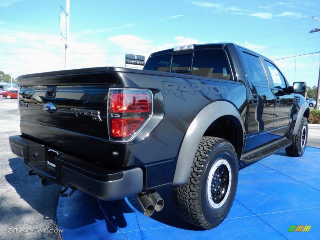 2014 F150 SVT Raptor SuperCrew 4x4 - Tuxedo Black / Raptor Black photo #2