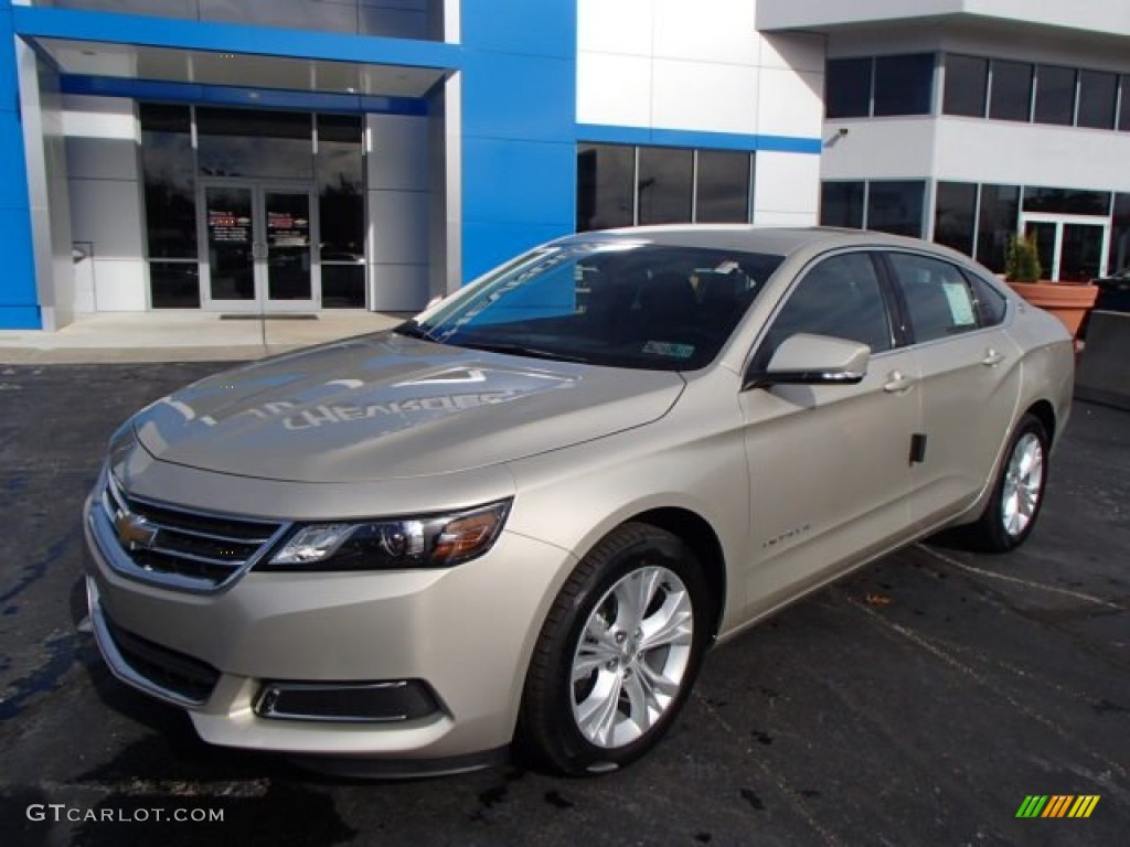 2014 Impala LT - Champagne Silver Metallic / Jet Black photo #1