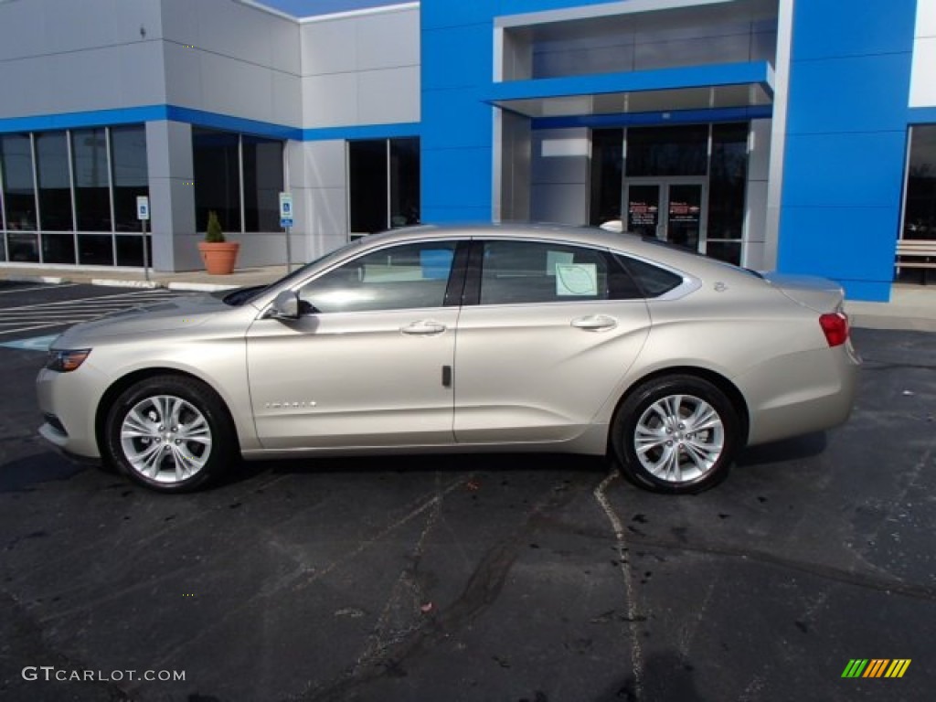 2014 Impala LT - Champagne Silver Metallic / Jet Black photo #8