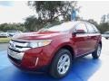 2013 Ruby Red Ford Edge SEL  photo #1