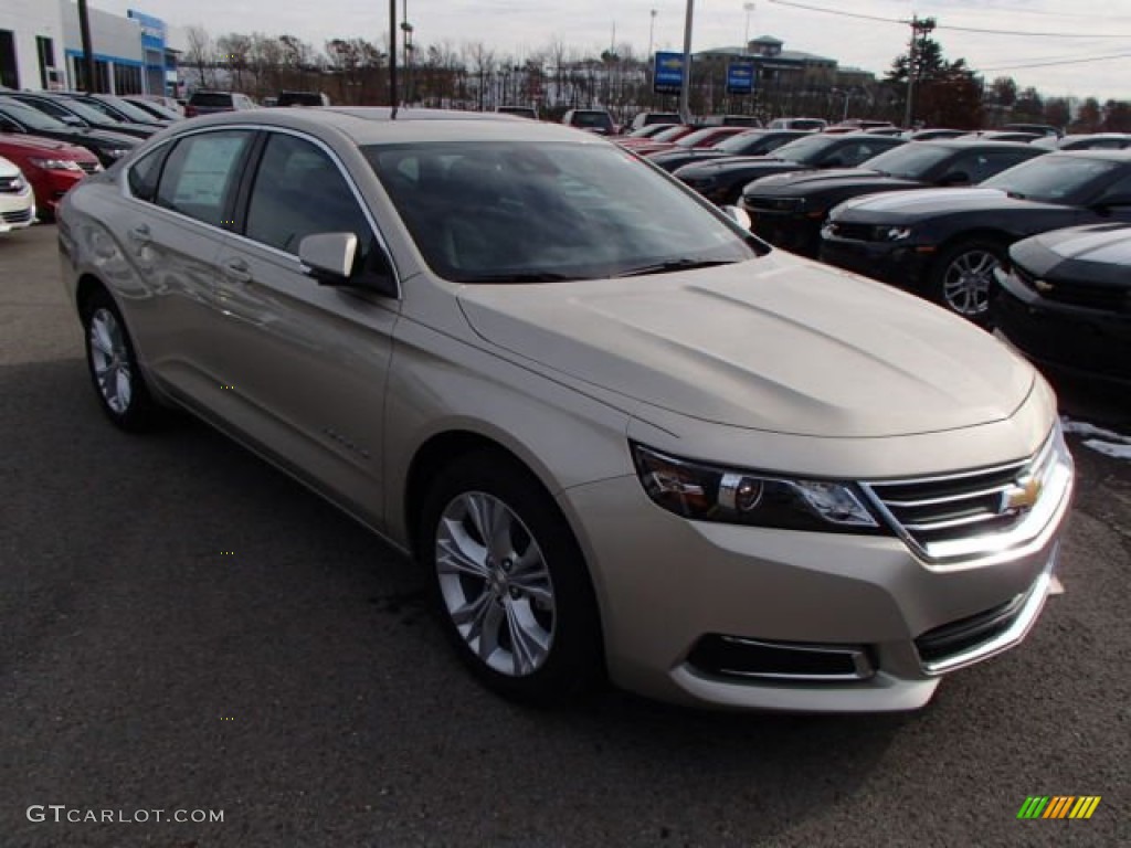 2014 Impala LT - Champagne Silver Metallic / Jet Black photo #3