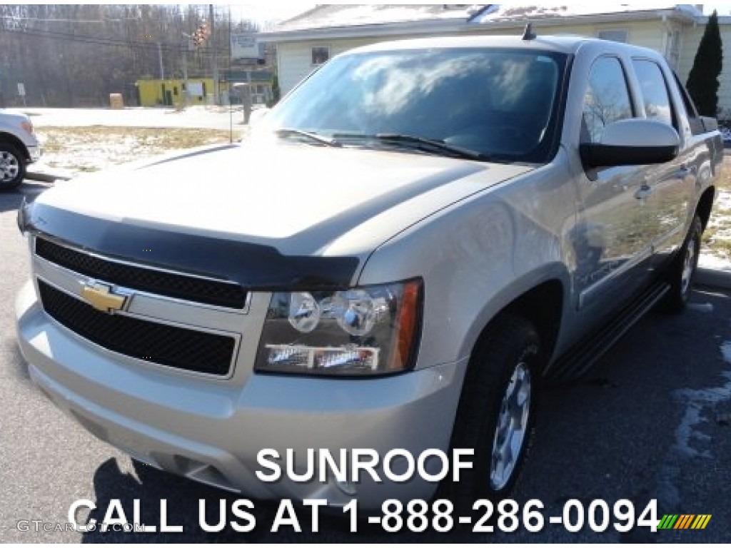 2008 Avalanche LS 4x4 - Gold Mist Metallic / Ebony photo #1