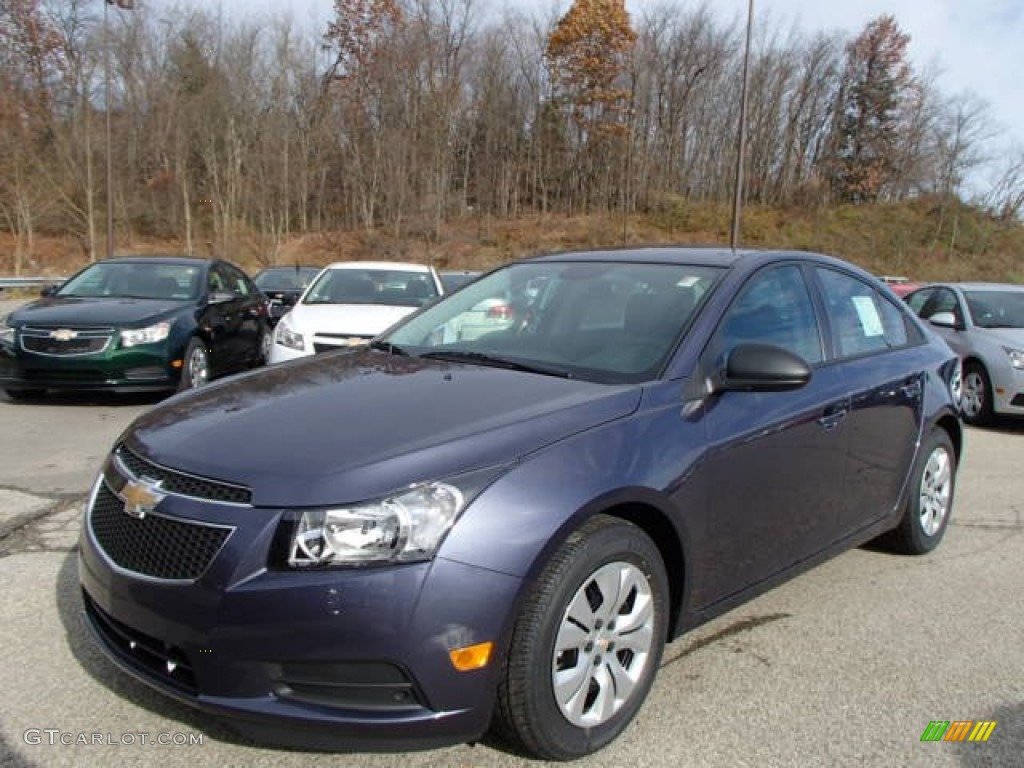 2014 Cruze LS - Atlantis Blue Metallic / Jet Black/Medium Titanium photo #1