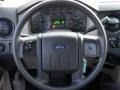 Medium Stone 2009 Ford F250 Super Duty XL SuperCab 4x4 Steering Wheel