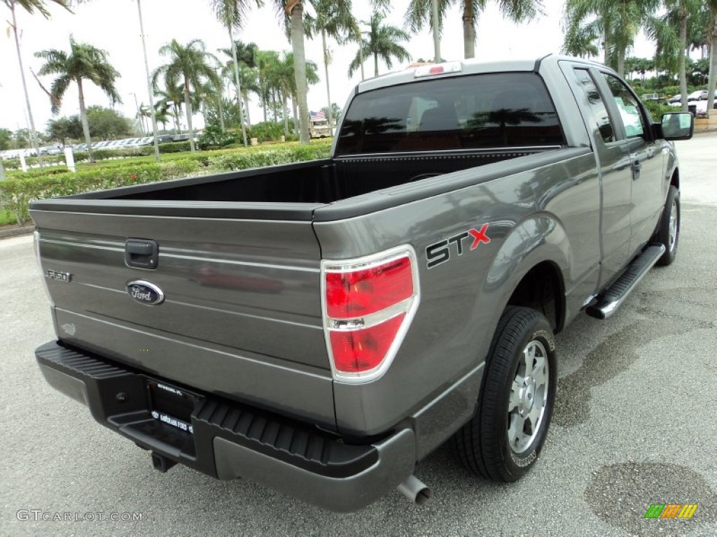 2010 F150 STX SuperCab - Sterling Grey Metallic / Medium Stone photo #6