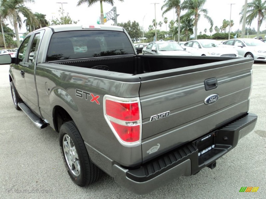 2010 F150 STX SuperCab - Sterling Grey Metallic / Medium Stone photo #9