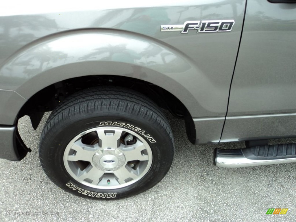 2010 F150 STX SuperCab - Sterling Grey Metallic / Medium Stone photo #11