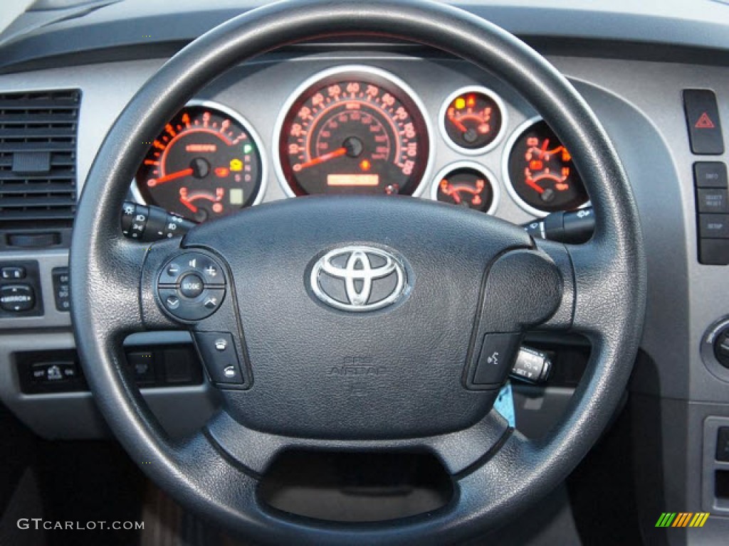 2010 Tundra TRD Double Cab 4x4 - Silver Sky Metallic / Graphite Gray photo #9