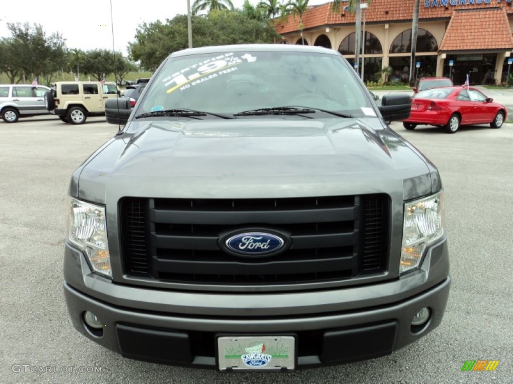 2010 F150 STX SuperCab - Sterling Grey Metallic / Medium Stone photo #15