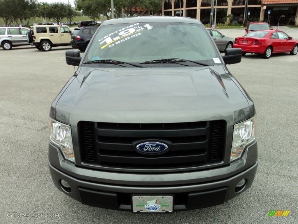 2010 F150 STX SuperCab - Sterling Grey Metallic / Medium Stone photo #16