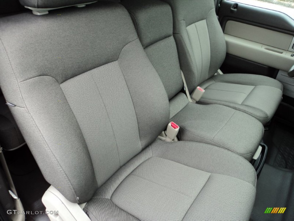 2010 F150 STX SuperCab - Sterling Grey Metallic / Medium Stone photo #22