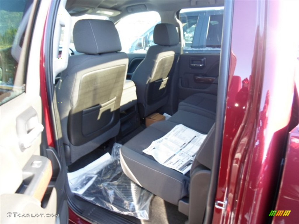 2014 Sierra 1500 SLE Crew Cab 4x4 - Sonoma Red Metallic / Jet Black photo #5