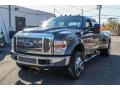 Dark Stone Brown Metallic 2008 Ford F450 Super Duty Lariat Crew Cab 4x4 Dually