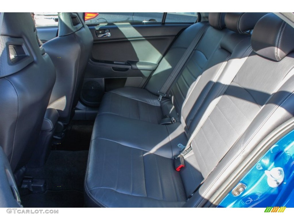 2011 Mitsubishi Lancer Evolution MR Rear Seat Photo #87919125
