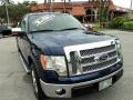 2011 Dark Blue Pearl Metallic Ford F150 Lariat SuperCrew  photo #2