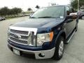 2011 Dark Blue Pearl Metallic Ford F150 Lariat SuperCrew  photo #14