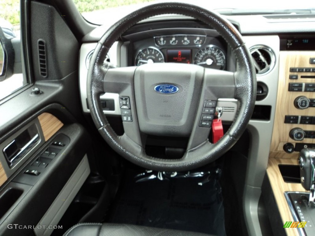 2011 Ford F150 Lariat SuperCrew Steering Wheel Photos
