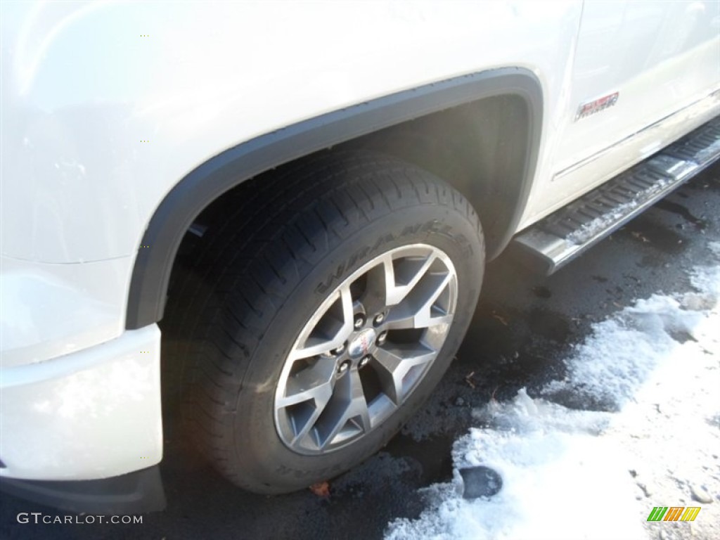 2014 Sierra 1500 SLT Crew Cab 4x4 - White Diamond Tricoat / Jet Black photo #3