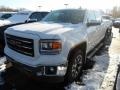 2014 Summit White GMC Sierra 1500 SLT Crew Cab 4x4  photo #1