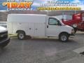 2014 Summit White Chevrolet Express Cutaway 3500 Utility Van  photo #1