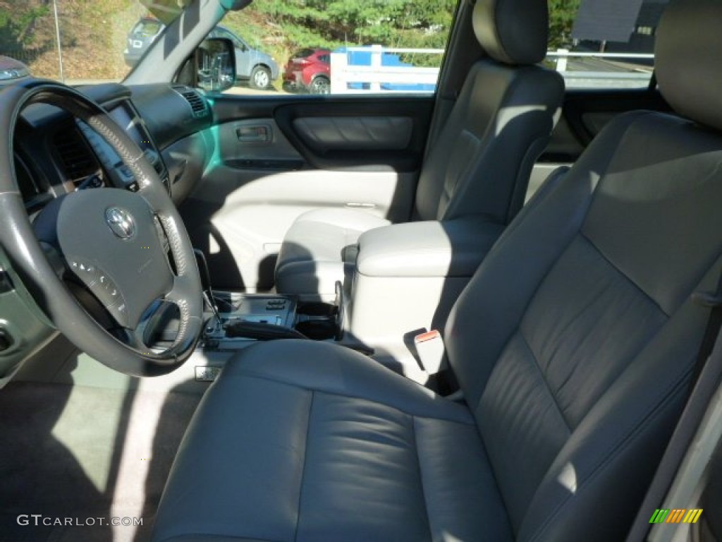 2004 Land Cruiser  - Galactic Gray Mica / Stone photo #9
