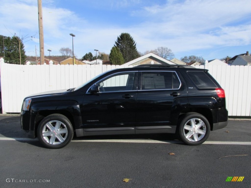 Onyx Black 2011 GMC Terrain SLT AWD Exterior Photo #87921762