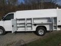 Summit White - Express Cutaway 3500 Utility Van Photo No. 5